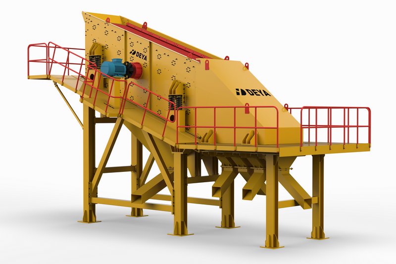 Circular vibrating screen