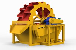 Wheel sand washer