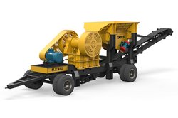 Movable jaw crusher