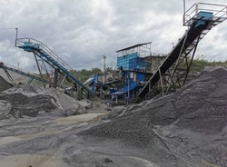 Sand washing plant